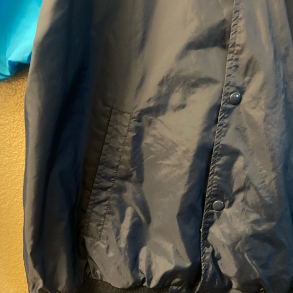 VTG 80s 90s Givenchy Great Moves Vintage Wind Breaker Jacket Mens L Blue - Picture 3 of 8